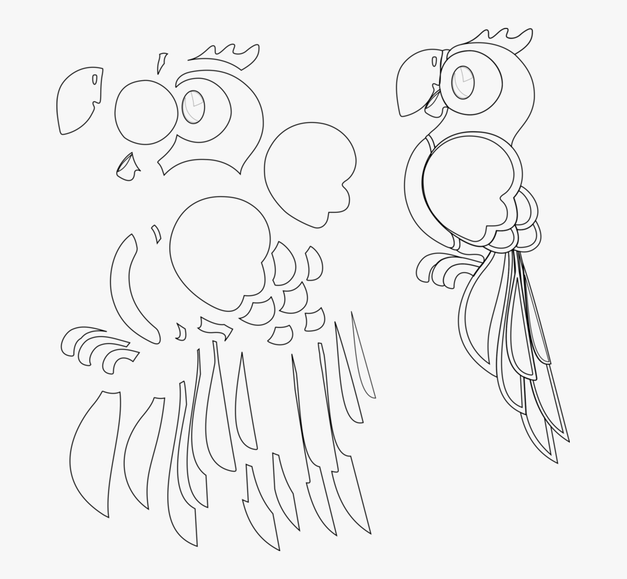 Monochrome - Line Art, Transparent Clipart