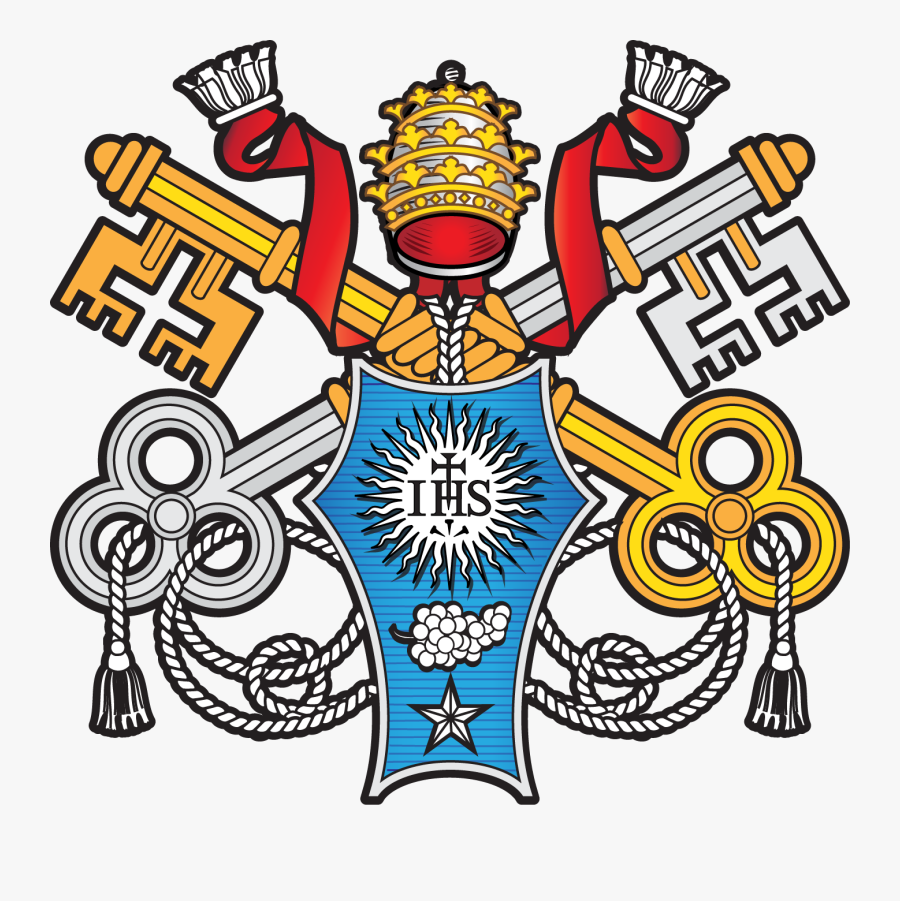 Escudo Papa Francisco - El Escudo Del Papa Francisco Dibujo, Transparent Clipart