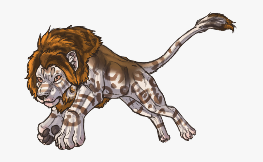 Tiger Transparent Lion Clip Art - Caricatura De Houston Leones, Transparent Clipart
