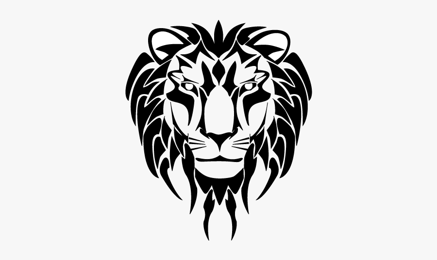 Lion Tiger Roar Clip Art - Loin Logo Black And White, Transparent Clipart