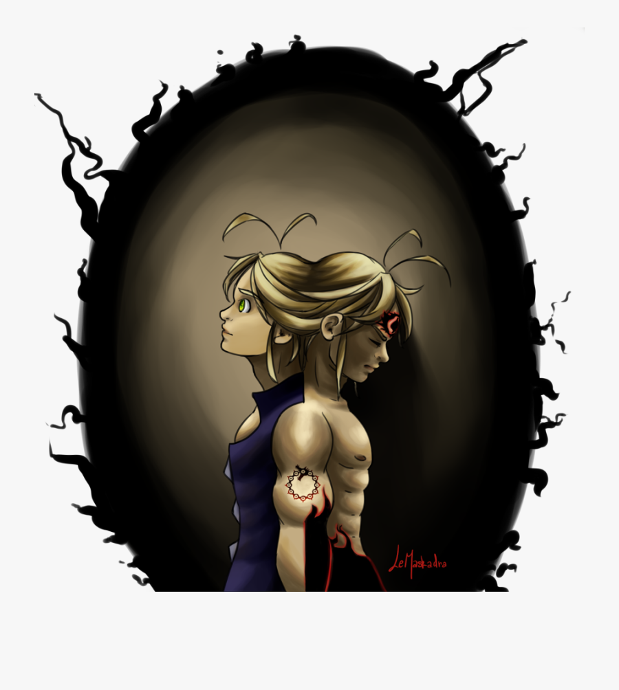 Transparent Meliodas Png - Cartoon, Transparent Clipart