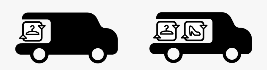 Dry Cleaning Delivery Van Clipart, Transparent Clipart