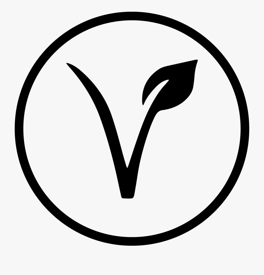 Vegan And Here To Stay - V Label Ovo Lacto, Transparent Clipart