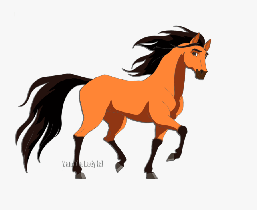 Spirit"s Trot By Vampiralady - Spirit Stallion Of The Cimarron Spirit Png, Transparent Clipart