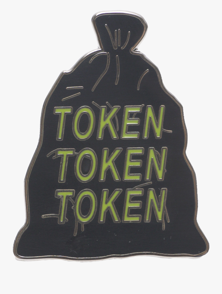 Token Trash Bag Pin - Hoodie, Transparent Clipart