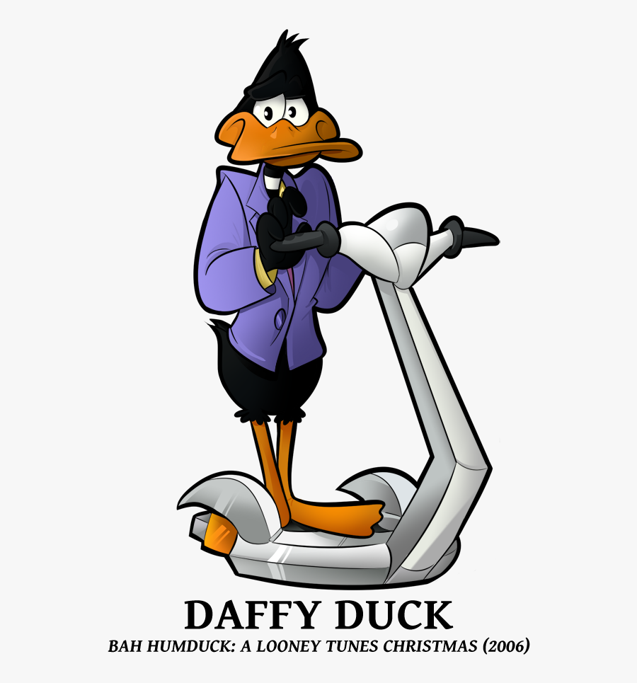 Looney Of Christmas - Bah Humduck A Looney Tunes Christmas Daffy Duck, Transparent Clipart