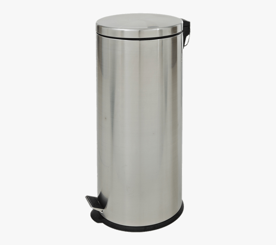 Bin Pedal Metallic Trash - Waste Container, Transparent Clipart