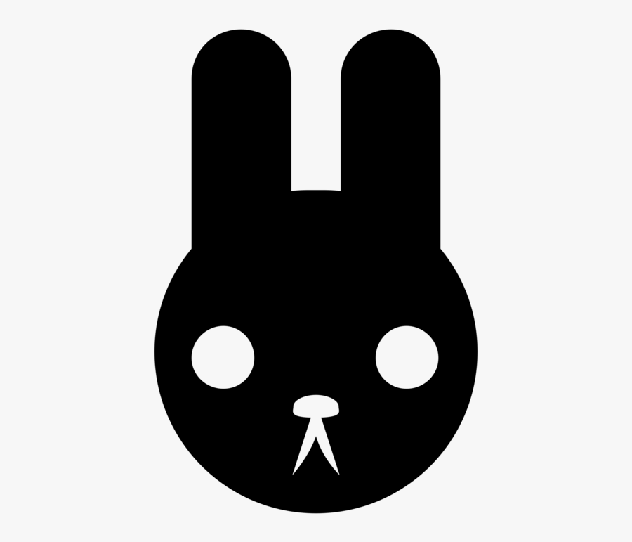 Hare European Rabbit Easter Bunny Whiskers Clipart - Face Rabbit Logo, Transparent Clipart