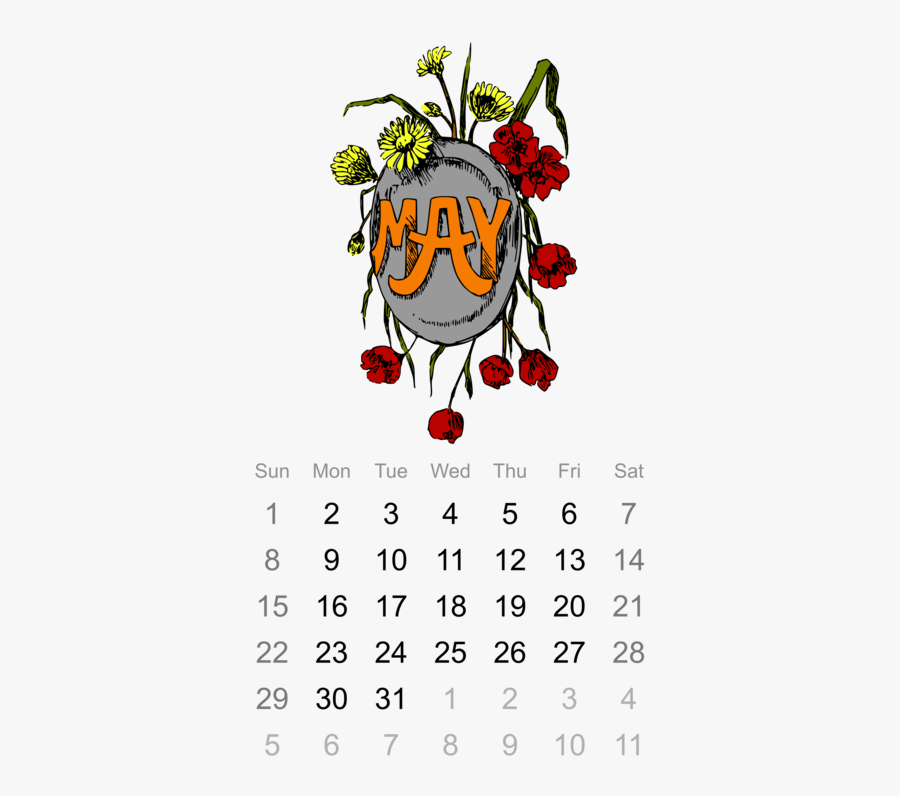 Text,calendar,month - Cute July 2018 Calendar For Background, Transparent Clipart