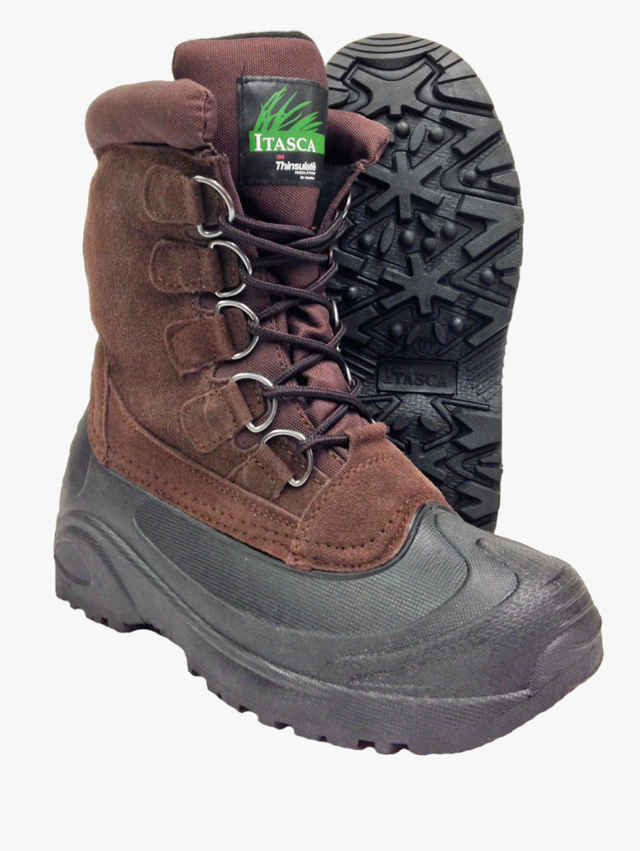 Transparent Hiking Boots Clipart - Snow Boots Transparent Background, Transparent Clipart