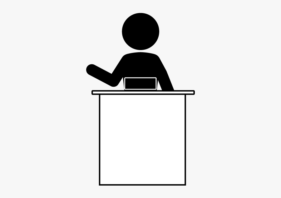 Reception Desk Art Clip, Transparent Clipart
