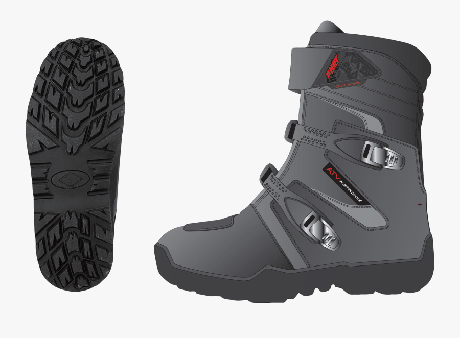 Atv Boots Protection - Shot Atv Boots, Transparent Clipart