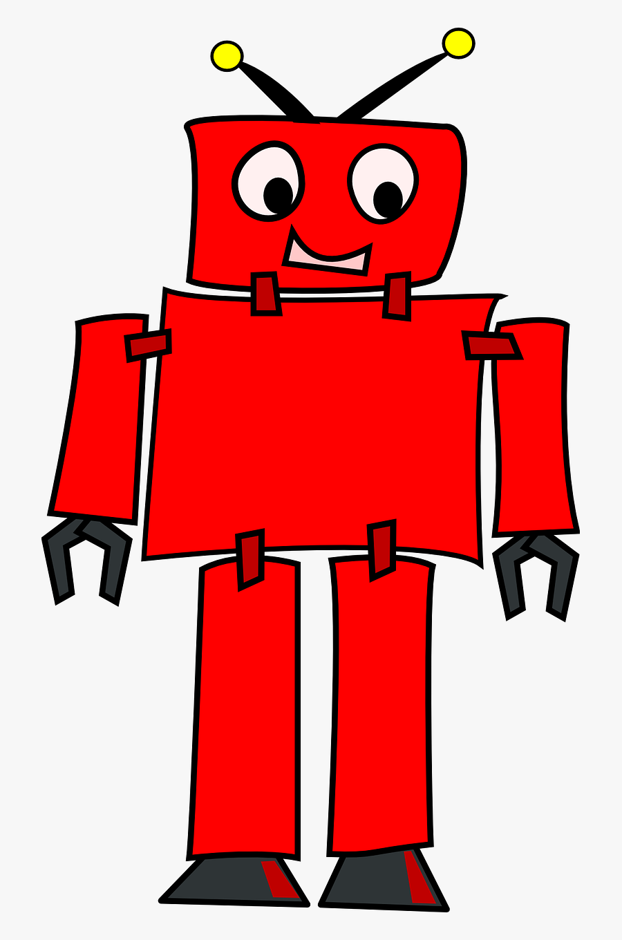 Robot Antenna Mechanical - Purple Robots, Transparent Clipart