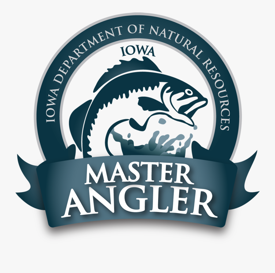Master Angler Logo - Iowa Master Angler, Transparent Clipart