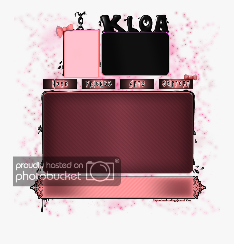 Pink Imvu Layout, Transparent Clipart