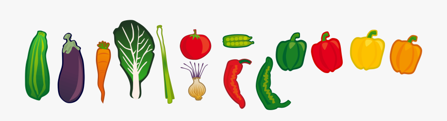 Vegetables Clipart Foods Clip Art - Garden Vegetables Clip Art, Transparent Clipart