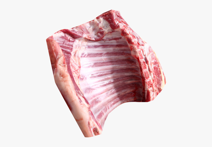 Sheep Ribs Lamb Chop - Ribs Of Sheep Meat, Transparent Clipart