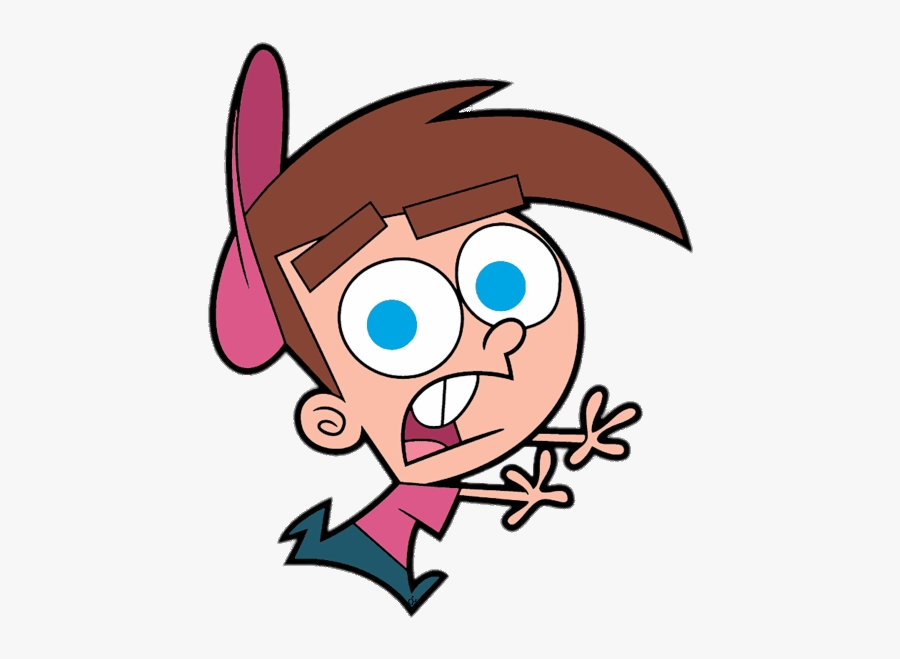 Timmy Turner Running - Fairly Oddparents Timmy Running, Transparent Clipart