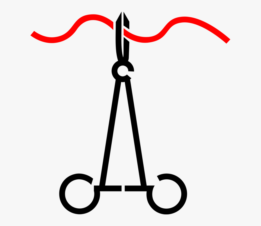 Vector Freeuse Library And Surgical Suture Vector Image - Suture Clipart, Transparent Clipart