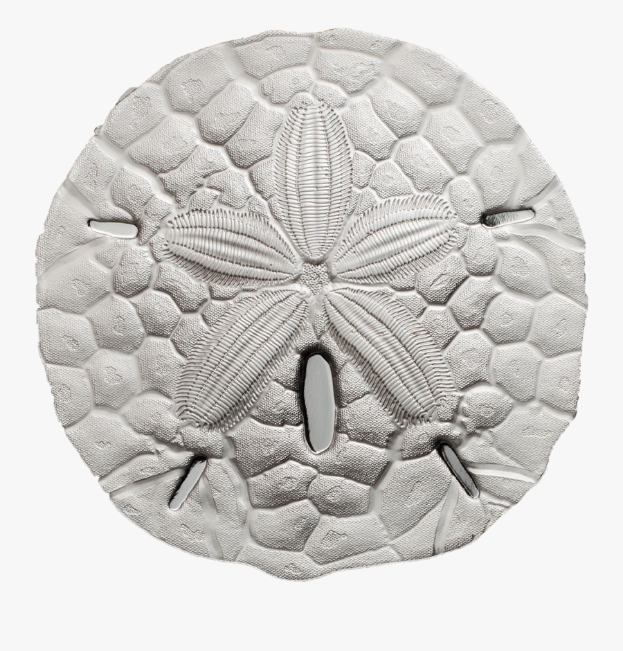 Sand Dollar Silver Coin, Transparent Clipart