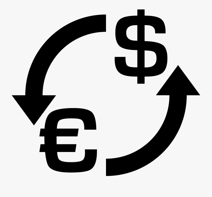 Transparent Euro Clipart - Cambio De Moneda Png, Transparent Clipart
