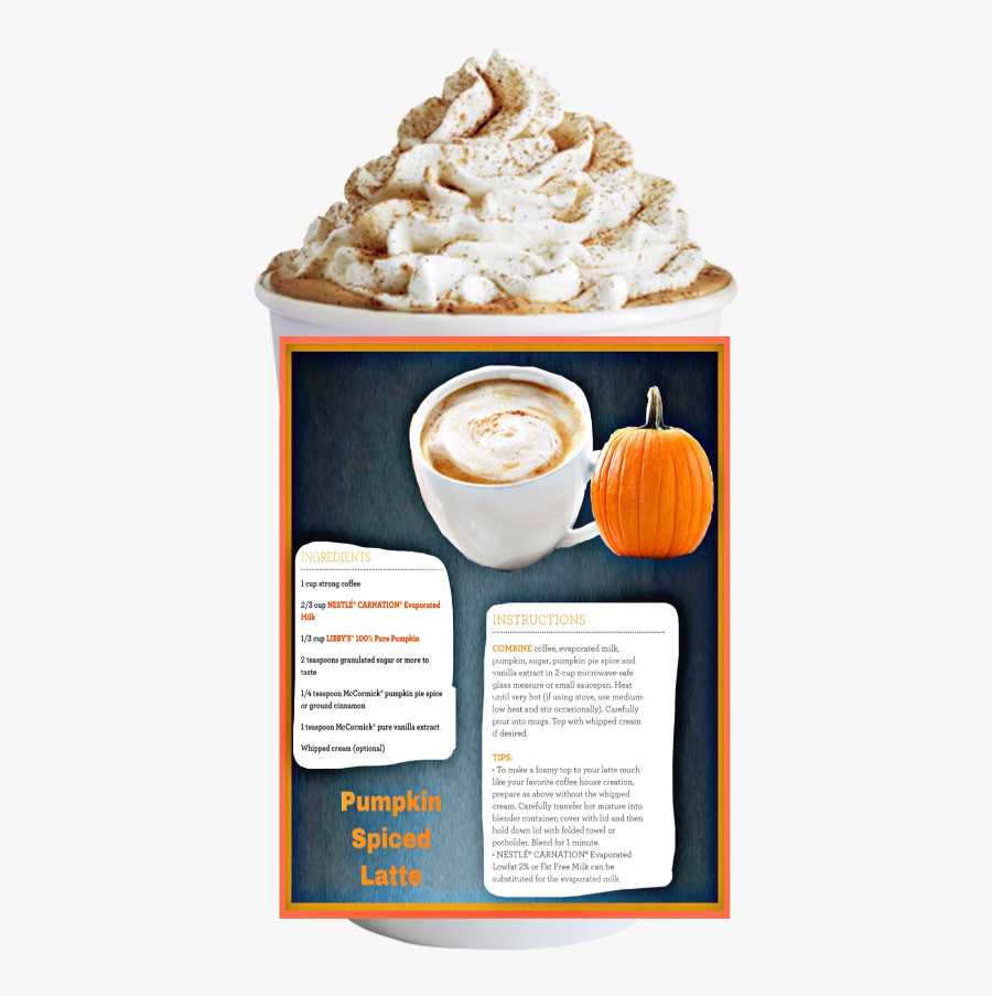 Starbucks Pumpkin Spice Latte , Transparent Cartoons - Pumpkin Spice Latte Starbucks, Transparent Clipart