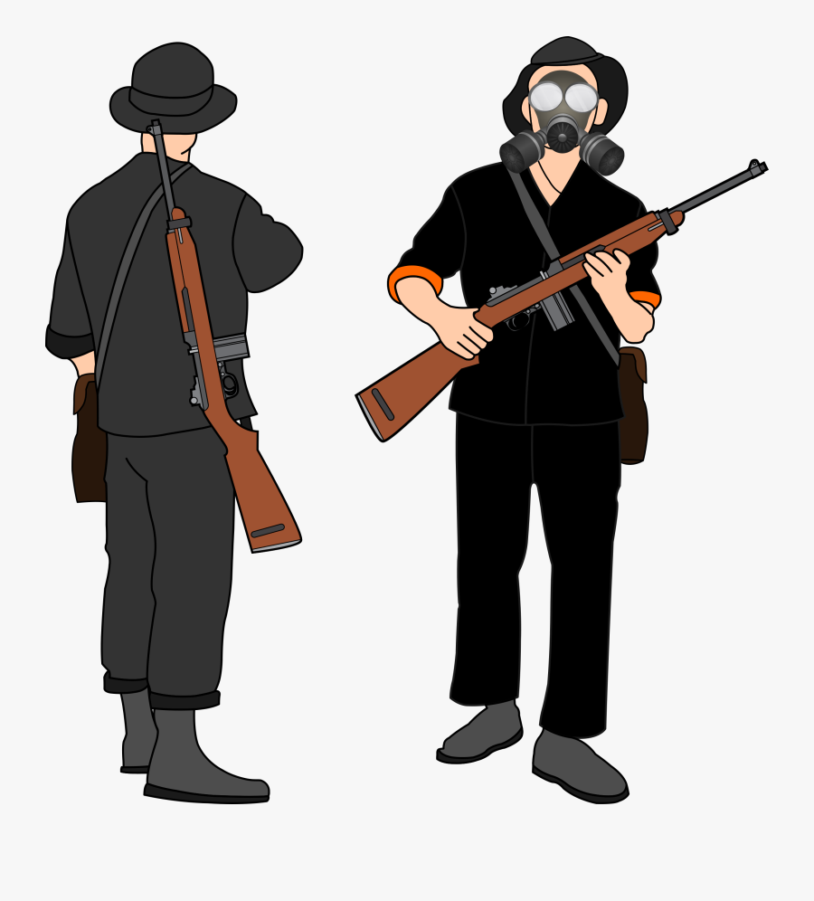 Clipart - - Militia Clipart, Transparent Clipart