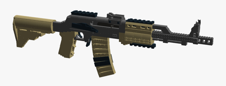 Gun Vector Ak47 - Uhpr 15.0 Mod 3 Hdx Quad Rail, Transparent Clipart