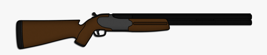 Shotguns, Semi Auto On Deviantarms - Double Barrel Shotgun Png Cartoon, Transparent Clipart