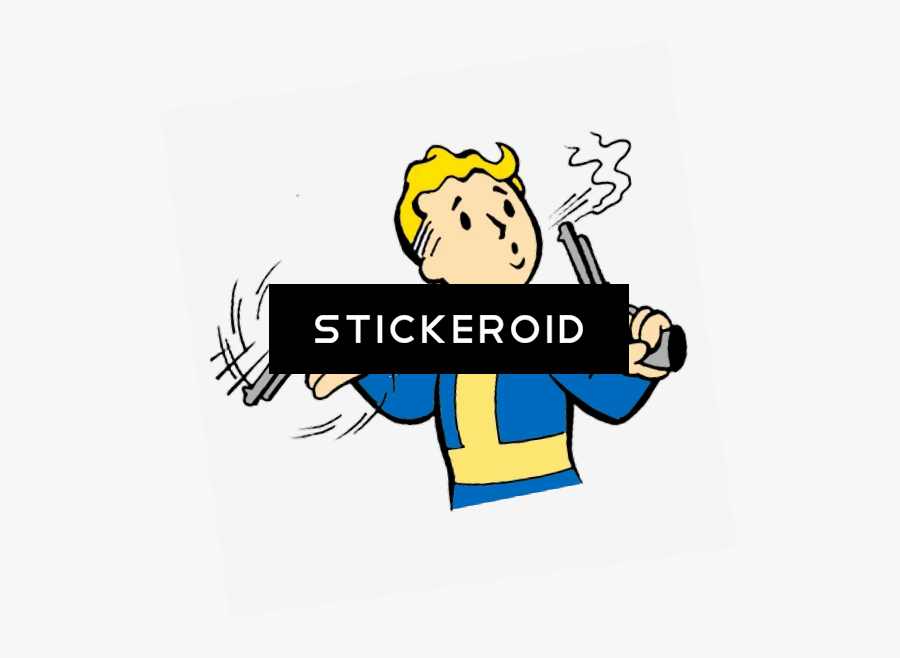 Под Прицелом Gun Пушка Clipart , Png Download - Vault Boy, Transparent Clipart