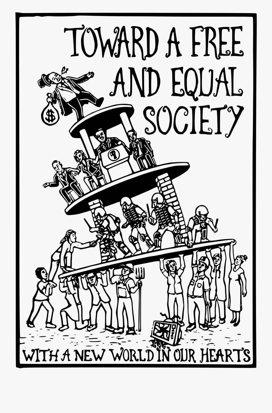 Toward A Free And Equal Society, Transparent Clipart