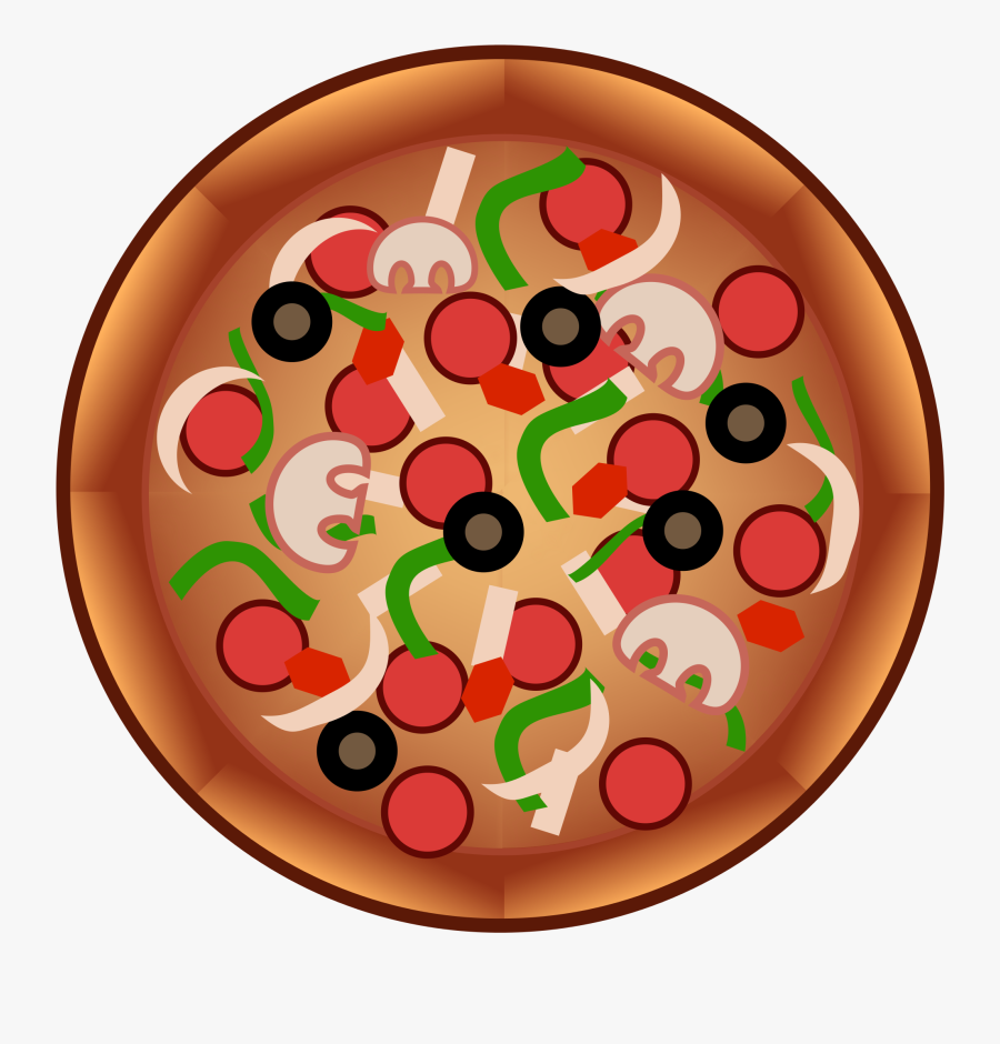 Create Your Own Pizza - Pizza, Transparent Clipart