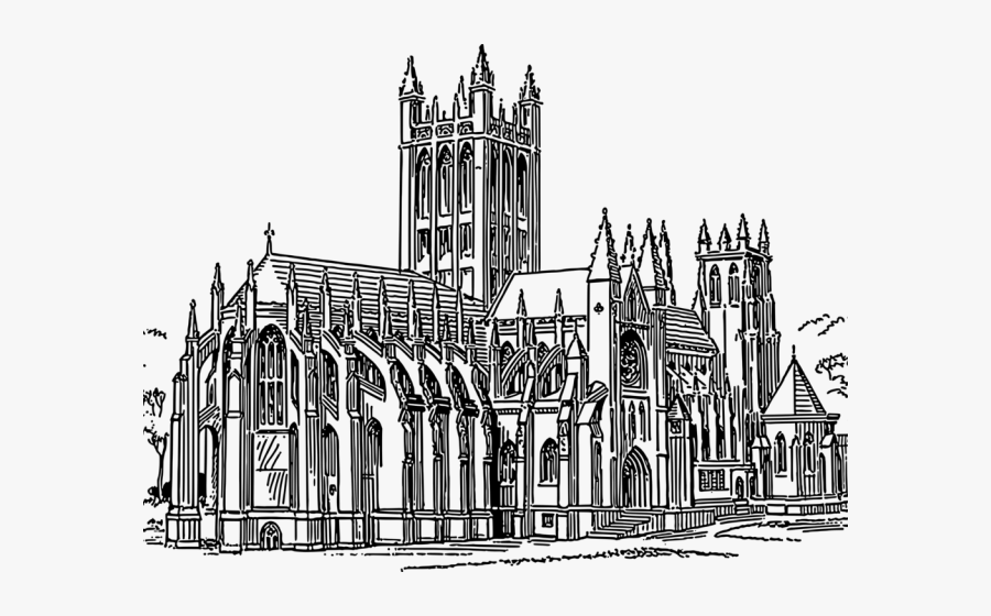 Transparent Church Clipart - Gothic Church Png, Transparent Clipart
