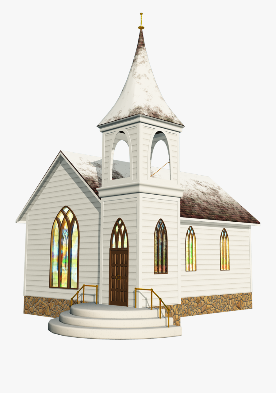 Christian Church Chapel Clip Art - Church Building Png, Transparent Clipart