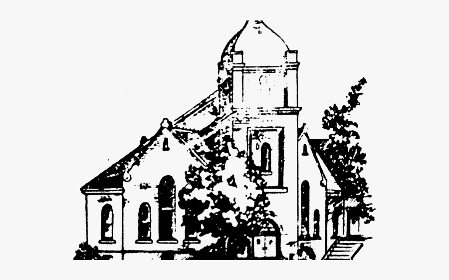 Old Church Png, Transparent Clipart