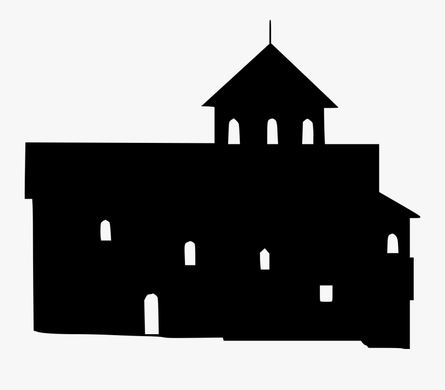 Church Monastery Crkva Brvnara Jpeg Portable Network - Monastery Silhouette Png, Transparent Clipart