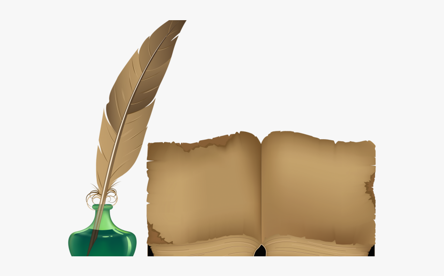 Book And Pen Transparent Background, Transparent Clipart