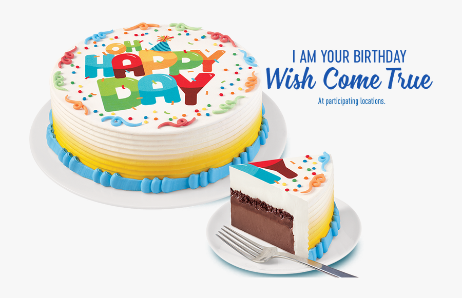 Clip Art Birthday Deal Dealssite Co - Dairy Queen Cake, Transparent Clipart