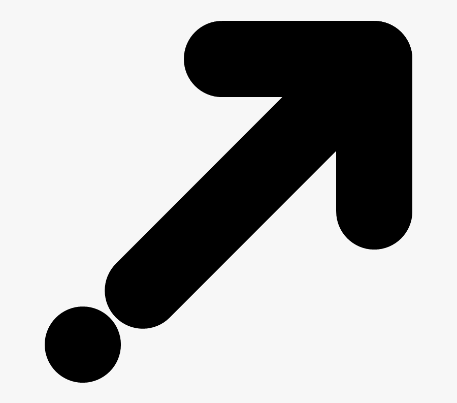 Setting Goals And Objectives - Seta Arredondada Png, Transparent Clipart