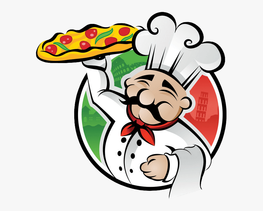 Pizza Chef Vector, Transparent Clipart