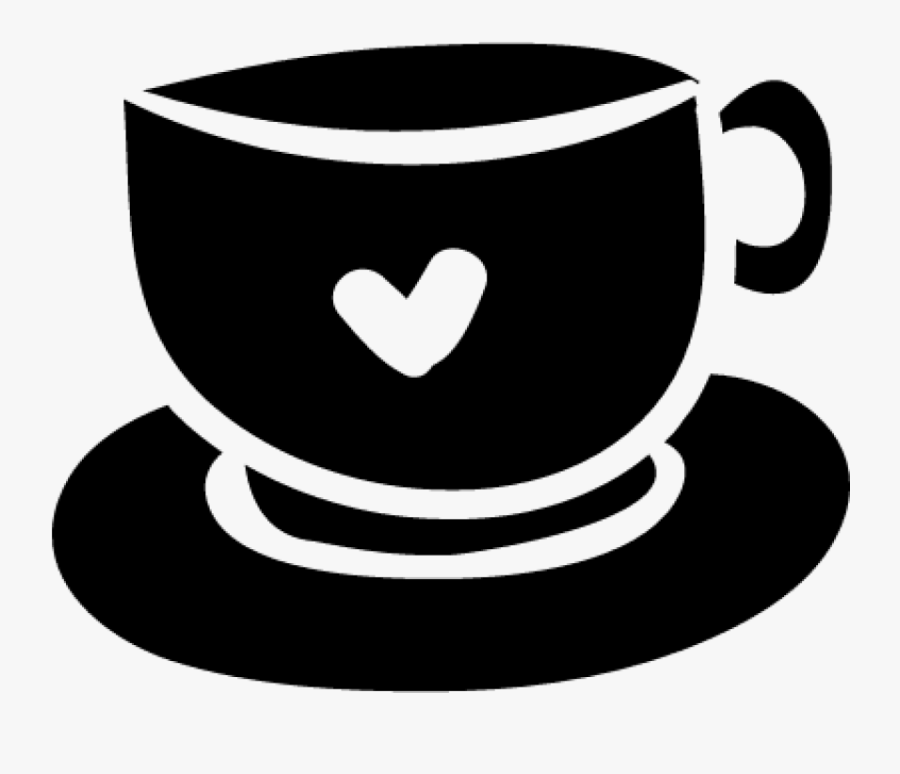 Free Png Download Coffee Cup With Heart Png Images - Coffee Icon Png Free, Transparent Clipart