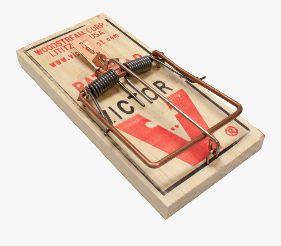 28428 - Rat Snap Traps, Transparent Clipart