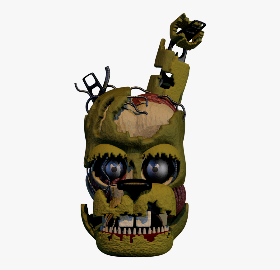 Transparent Fnaf 6 Springtrap - Scraped Springtrap Fnaf 6, Transparent Clipart