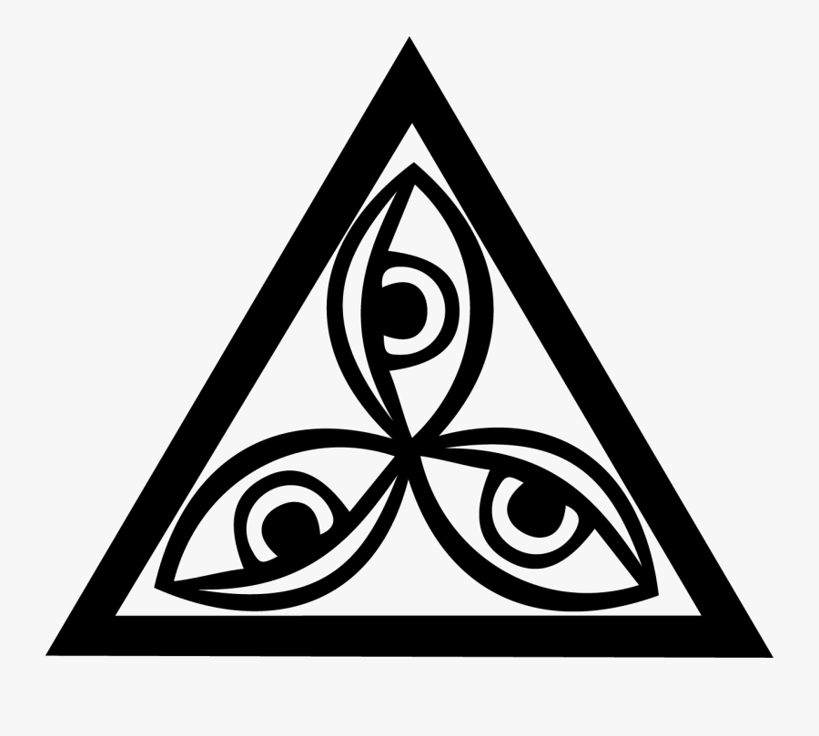 Cropped Third Eye Trap Logo - Third Eye Logo, Transparent Clipart