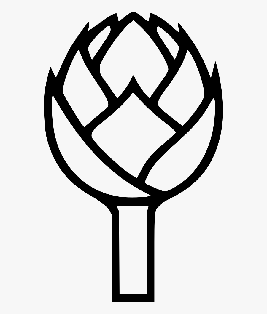 Clip Art,black And White,coloring Book - Artichoke Icon Png, Transparent Clipart