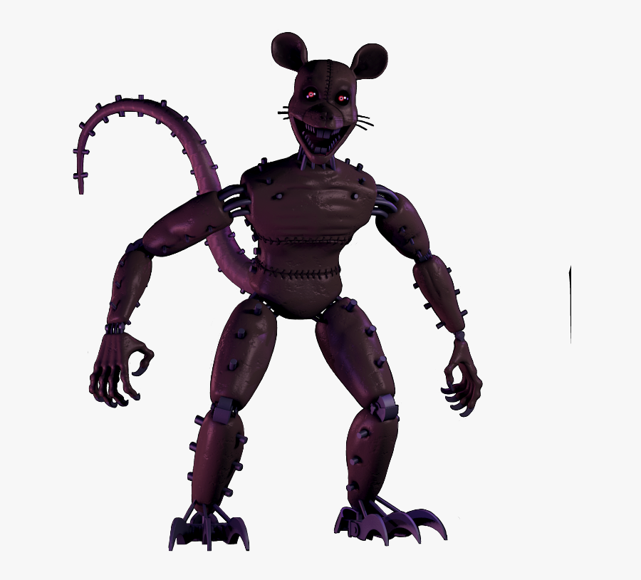 Five Nights At Candy's 3 Monster Rat, Transparent Clipart