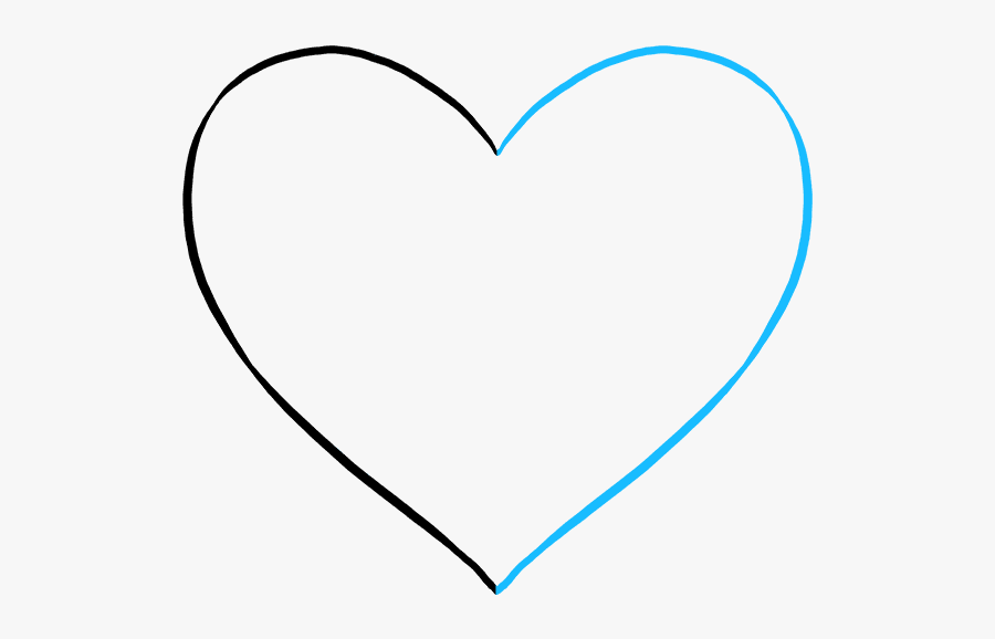 How To Draw A Broken Heart Really Easy Drawing Tutorial - Heart, Transparent Clipart