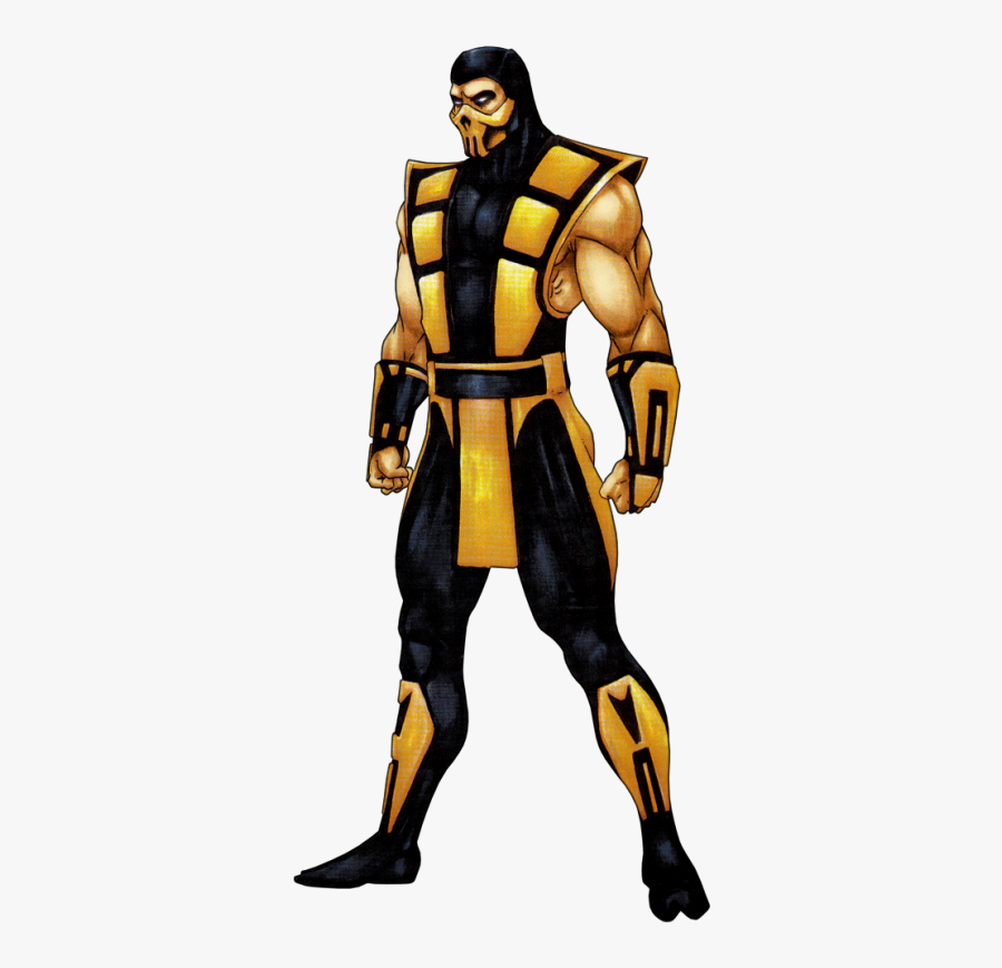 Scorpion Mortal Kombat Classic, Transparent Clipart