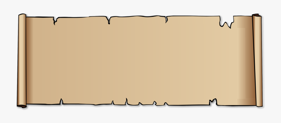 Parchment Background Or Border - Ninja Scroll Paper Vector , Free