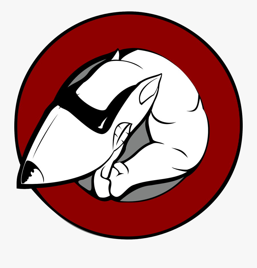 Blindfold Clipart - - Bull Terrier Logo Vector, Transparent Clipart